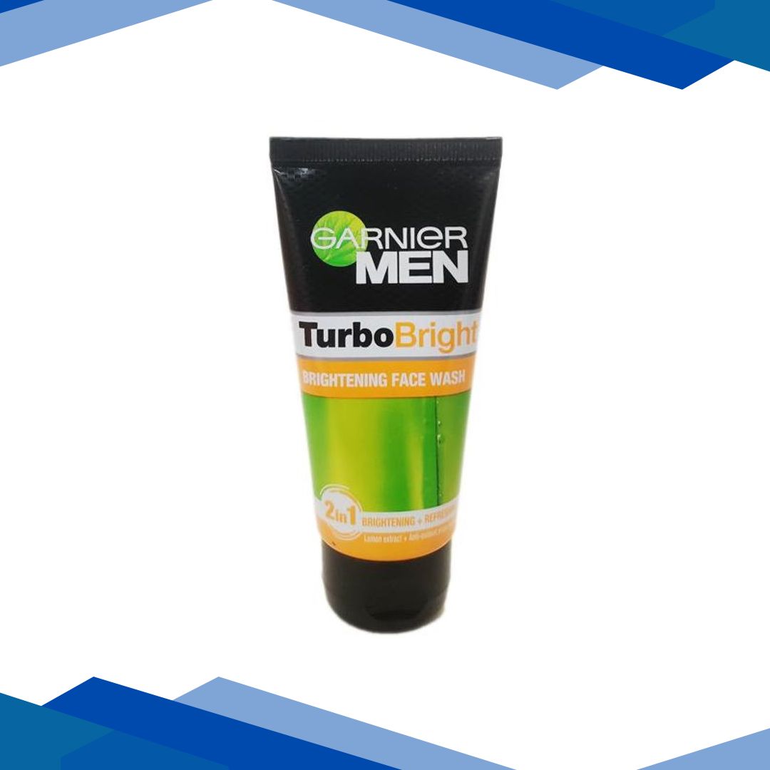 Garnier Men Turbo Bright Brightening Face Wash 50 gm