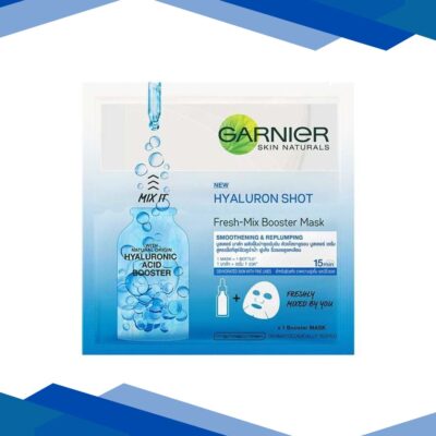 Garnier Skin Naturals, Fresh Mix, Face Serum Sheet Mask (Blue) 28 gm