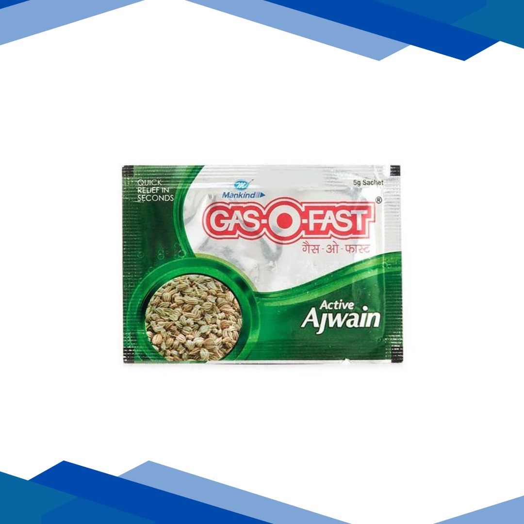 Gas O Fast Active Ajwain 5 gm