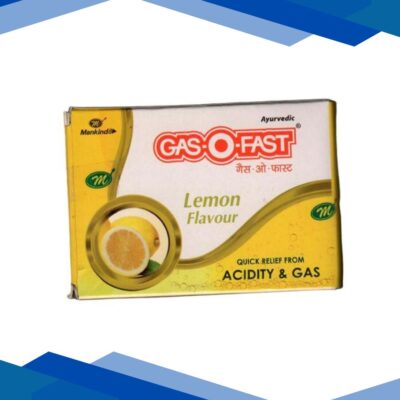 Gas-O-Fast Sachet – Lemon Flavour (Pack of 6 X 5 gm)