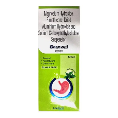 GASOWEL SUGAR FREE MINT FLAVOUR Suspension 170ml