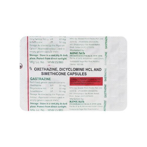 Gastrazine Capsule 10'S