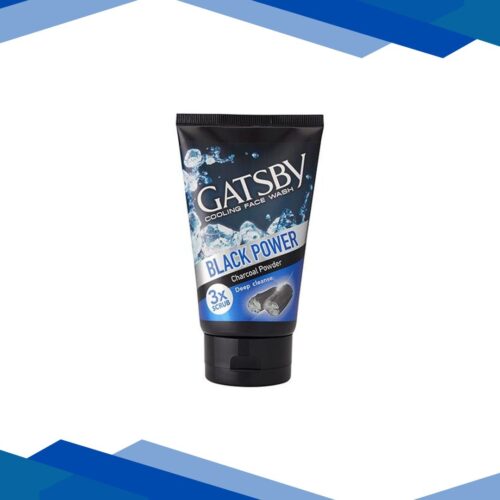 Gatsby Black Power Charcoal Cooling Face Wash 100 gm