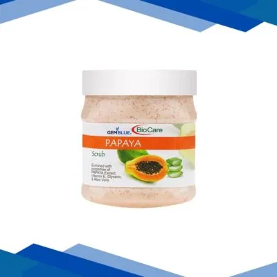 Gemblue Biocare Face Scrub – Facial Papaya 500 ml