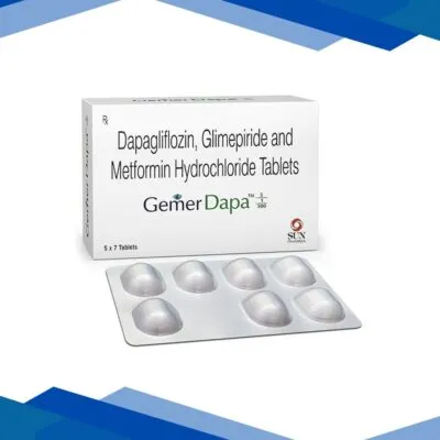 GEMER DAPA 5/1/500 Tablet 7’s