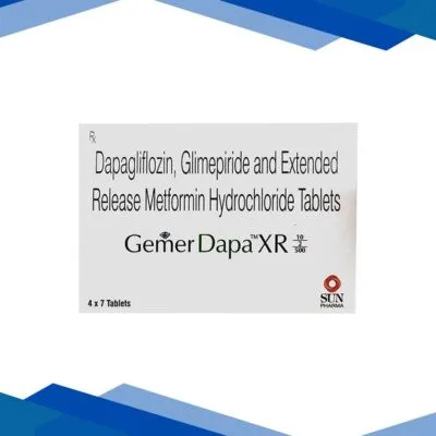 GEMER DAPA XR 10/2/500 Tablet 7’s