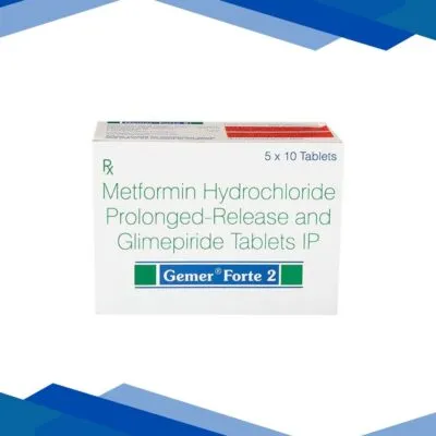 Gemer Forte 2mg Tablet 10’S