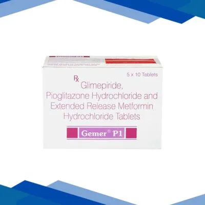 Gemer P 1mg Tablet 10’S
