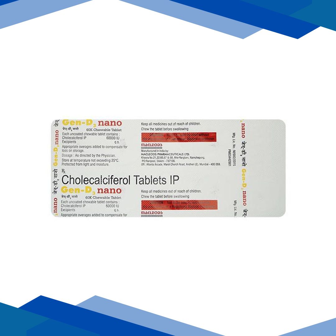 GEN D3 NANO Chewable Tablet 8’s