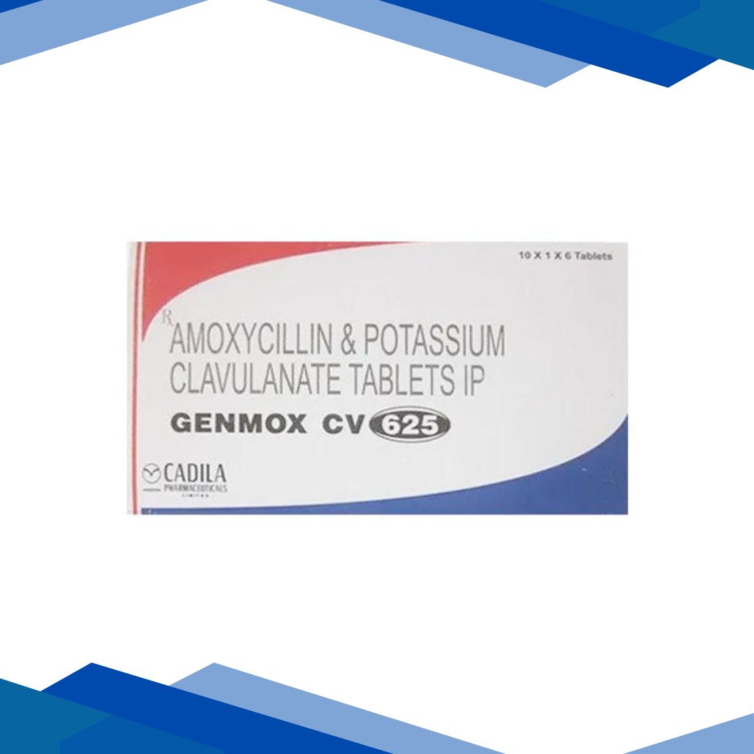 GENMOX CV 625mg Tablet 10’s