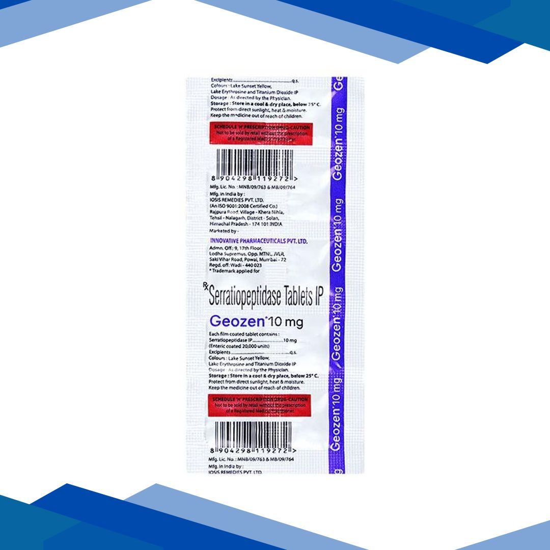 GEOZEN 10mg Tablet 10’s