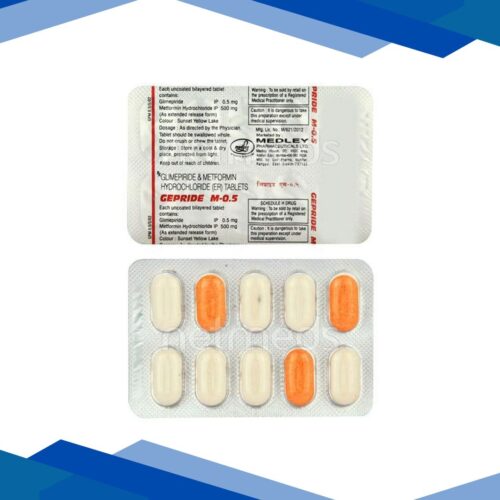 Gepride M 0.5 Tablet 10’S