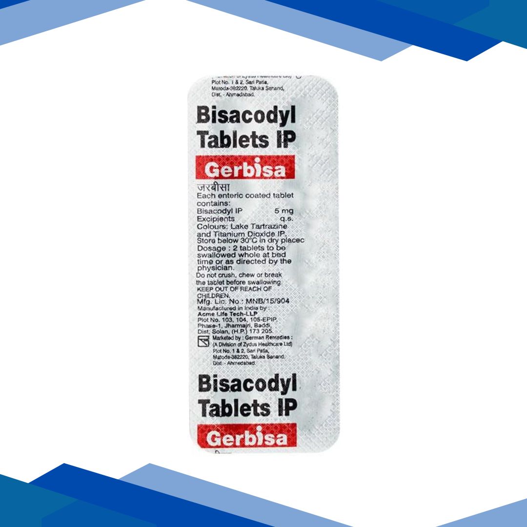 Gerbisa 5mg Tablet 10’S