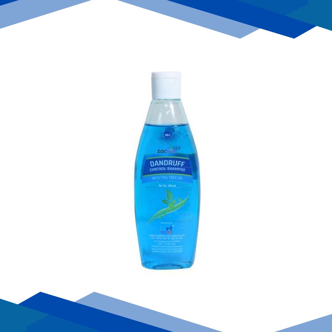 GH Zacson Dandruff Control Shampoo – Tea Tree Oil 200 ml