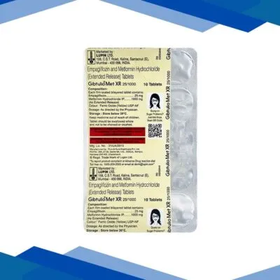 GIBTULIO MET XR 25/1000 Tablet 10’s