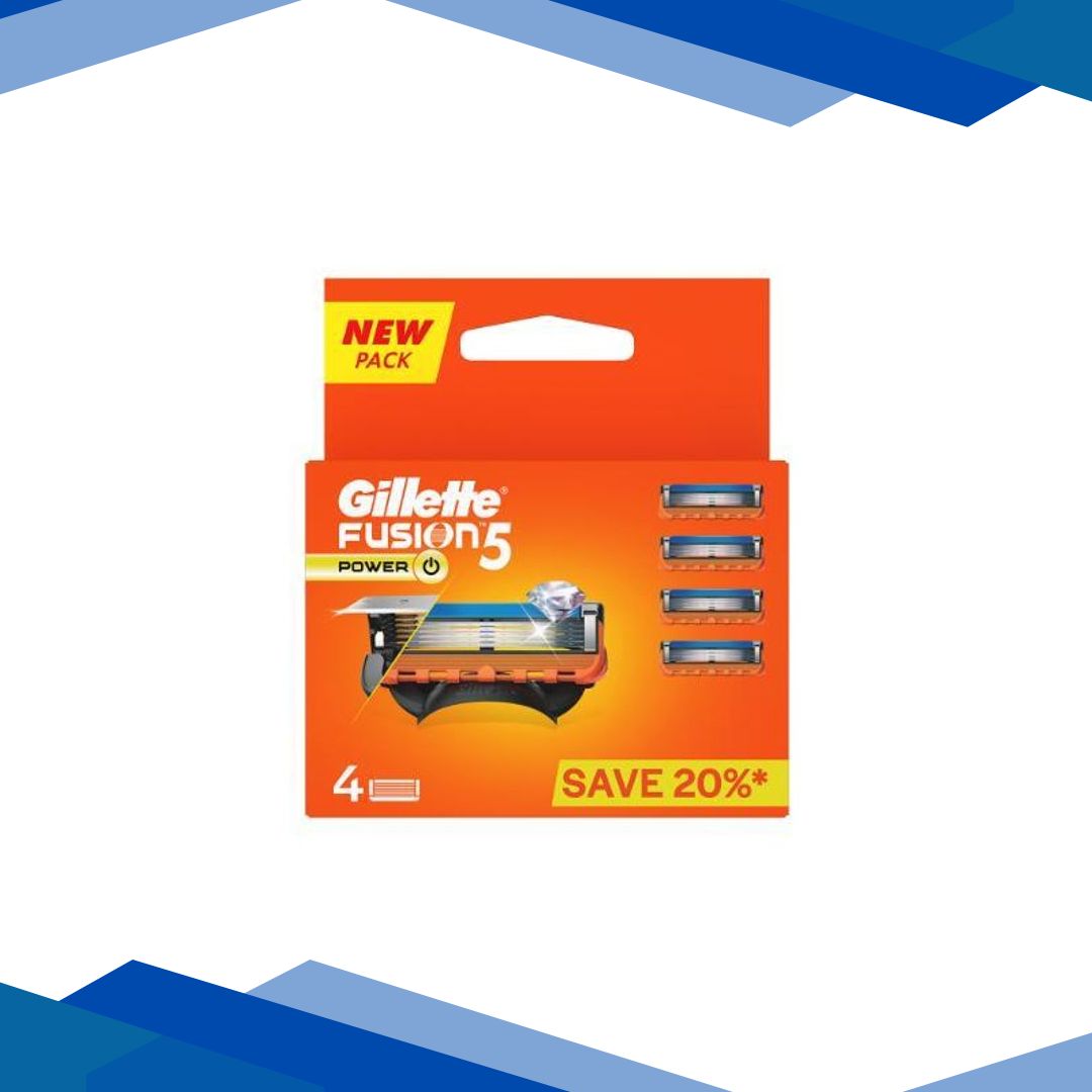 Gillette Fusion 5 Power Cartridges 4’s