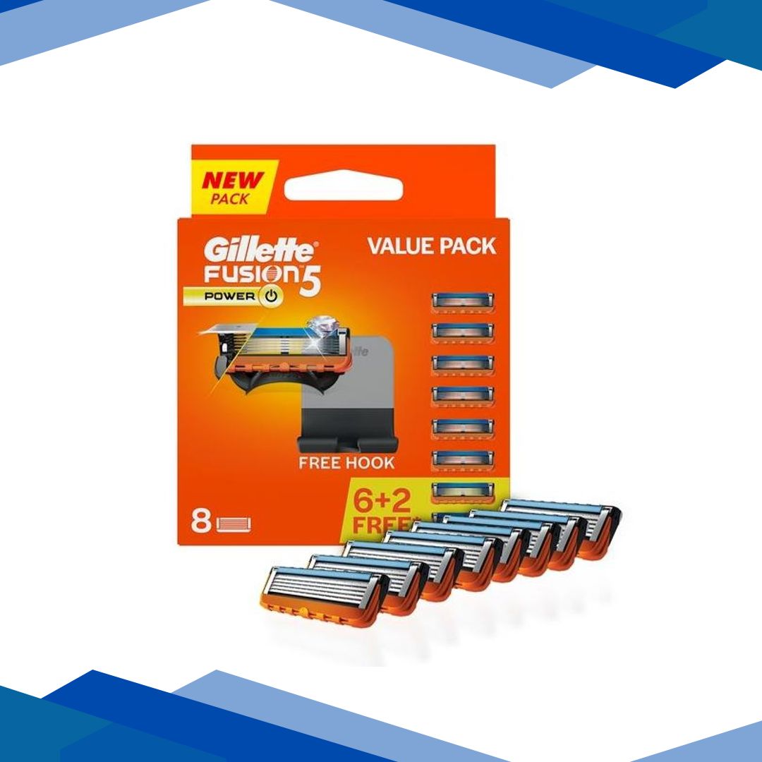 Gillette Fusion 5 Power Cartridges 8’s