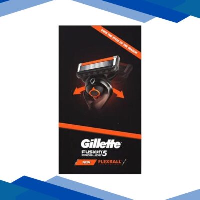 Gillette Fusion 5 Proglide Flexball Razor + 4 Cartridge 1’s