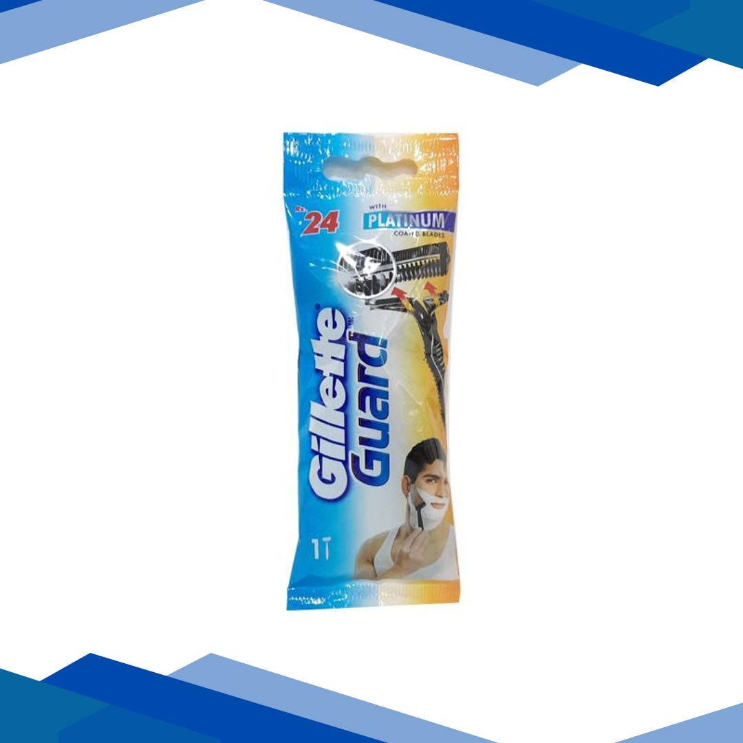 Gillette Guard Razor with Platinum Coated Blade