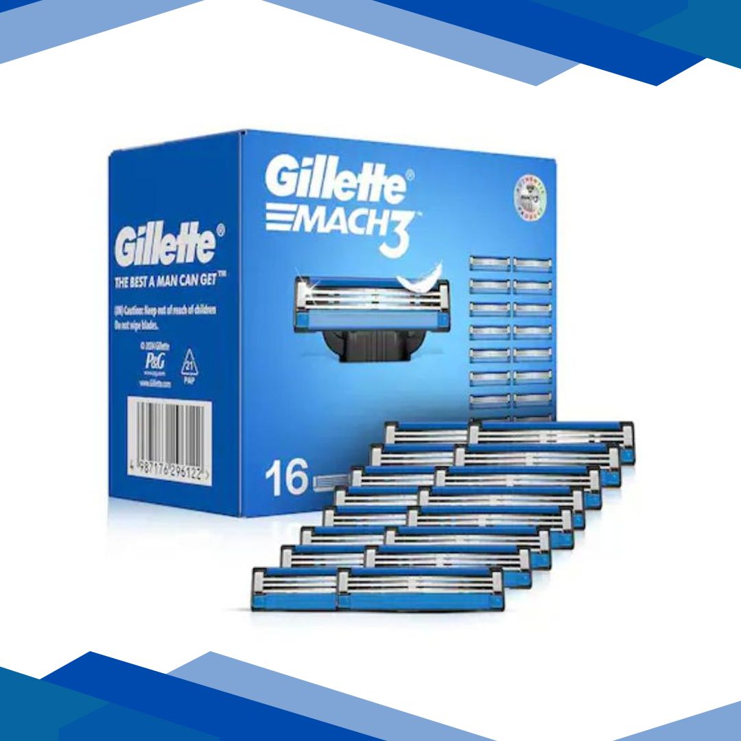 Gillette Mach 3 Cartridges 16’s