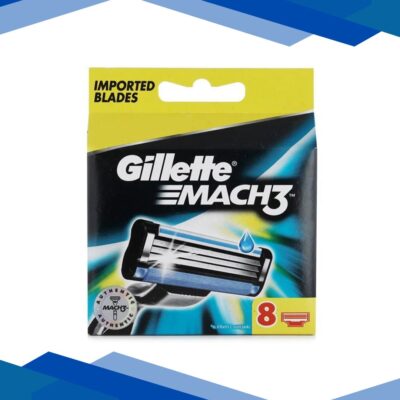 Gillette Mach 3 Cartridges 8’s