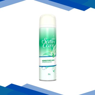 Gillette Satin Care Sensitive Skin Shave Gel With Aloe Vera – 195 gm
