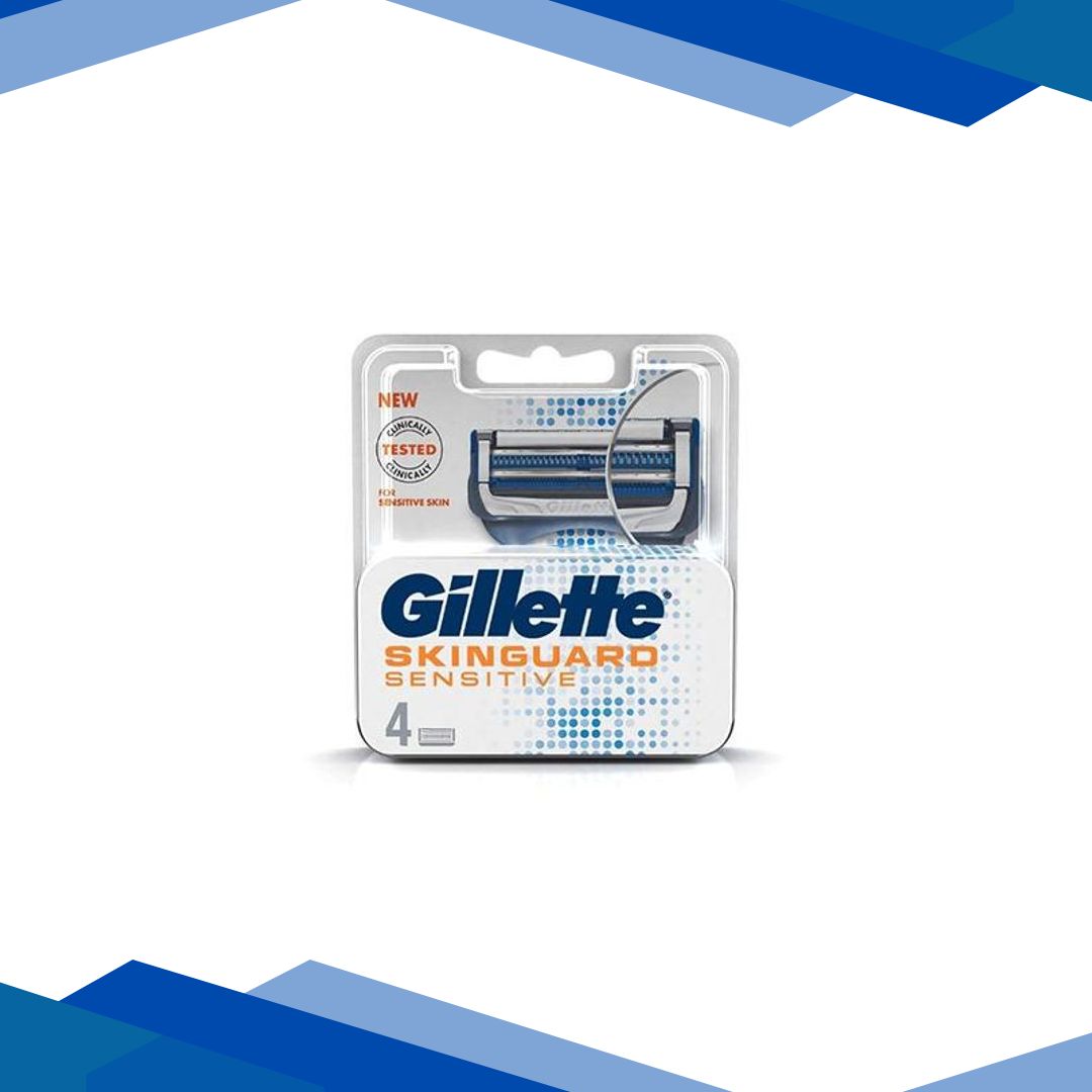 Gillette Skinguard for Sensetive Skin 4’s