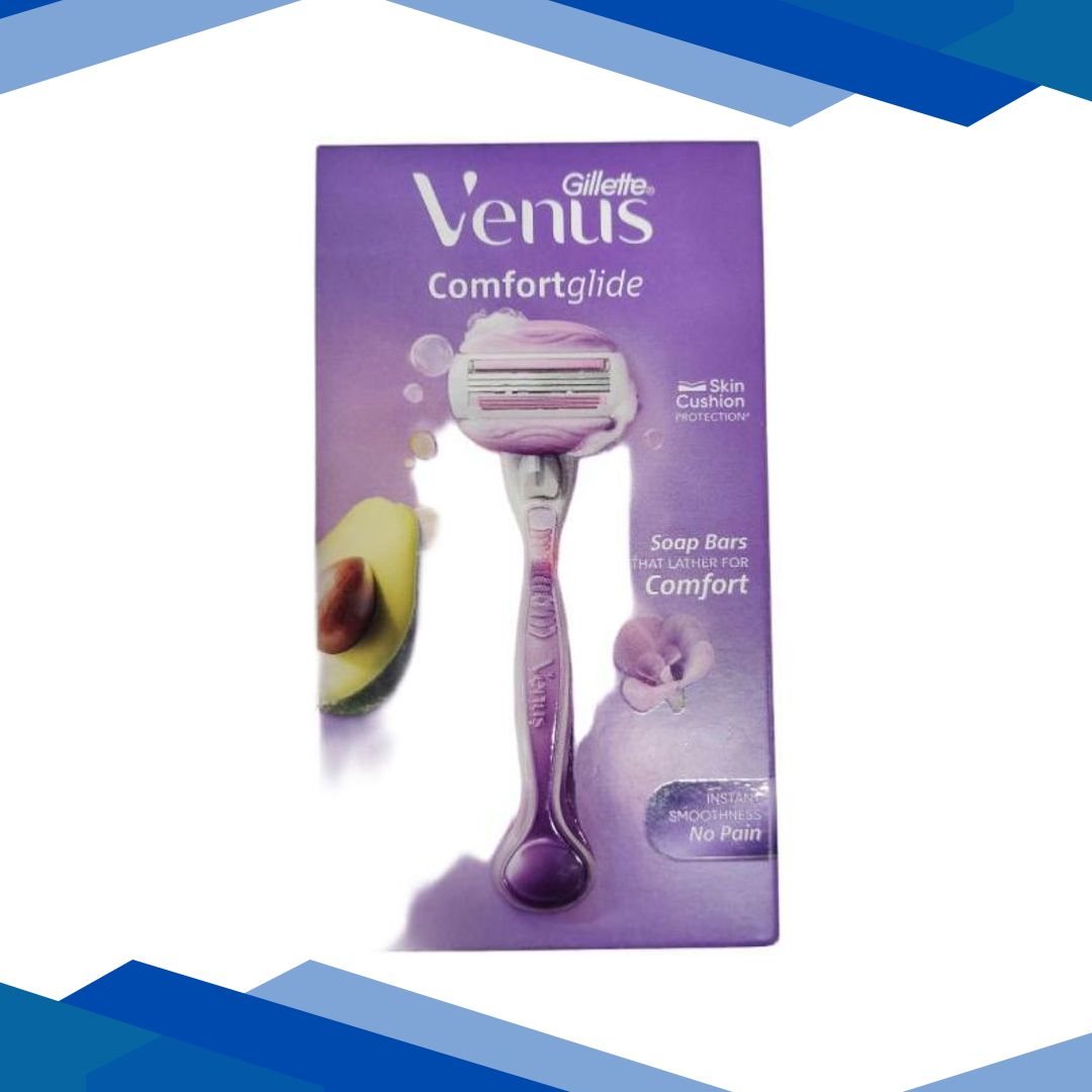 Gillette Venus Comfortglide Soap Bars With Avocado & Freesia Razor 1’s