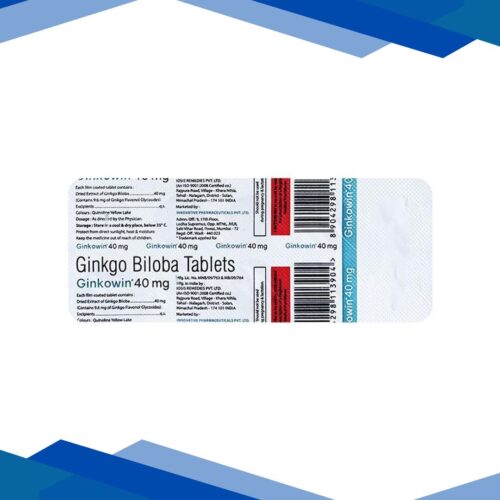 GINKOWIN 40mg Tablet 10’s