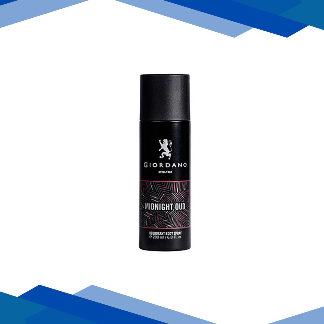 Giordano Midnight Oud Deodorant Spray 200 ml