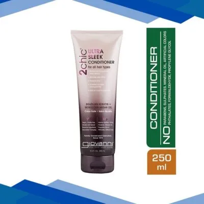 Giovanni Organic 2Chic Brazilian Keratin & Argan Oil Conditioner 250 ml