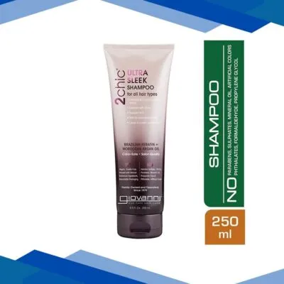 Giovanni Organic 2Chic Brazilian Keratin & Argan Oil Shampoo 250 ml