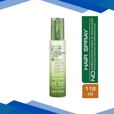 Giovanni Organic 2Chic Olive Oil & Avocado Ultra-Moist Protective Leave-In Spray 118 ml