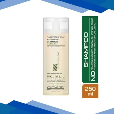 Giovanni Organic Tea Tree Triple Treat Invigorating Shampoo 250 ml