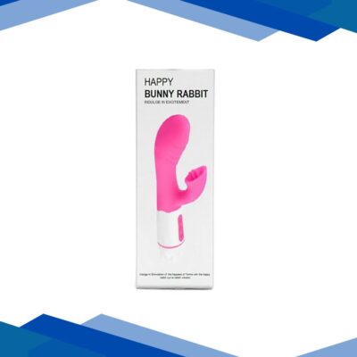 Gizmoswala Happy Bunny Rabbit Vibrator Massager – Pink