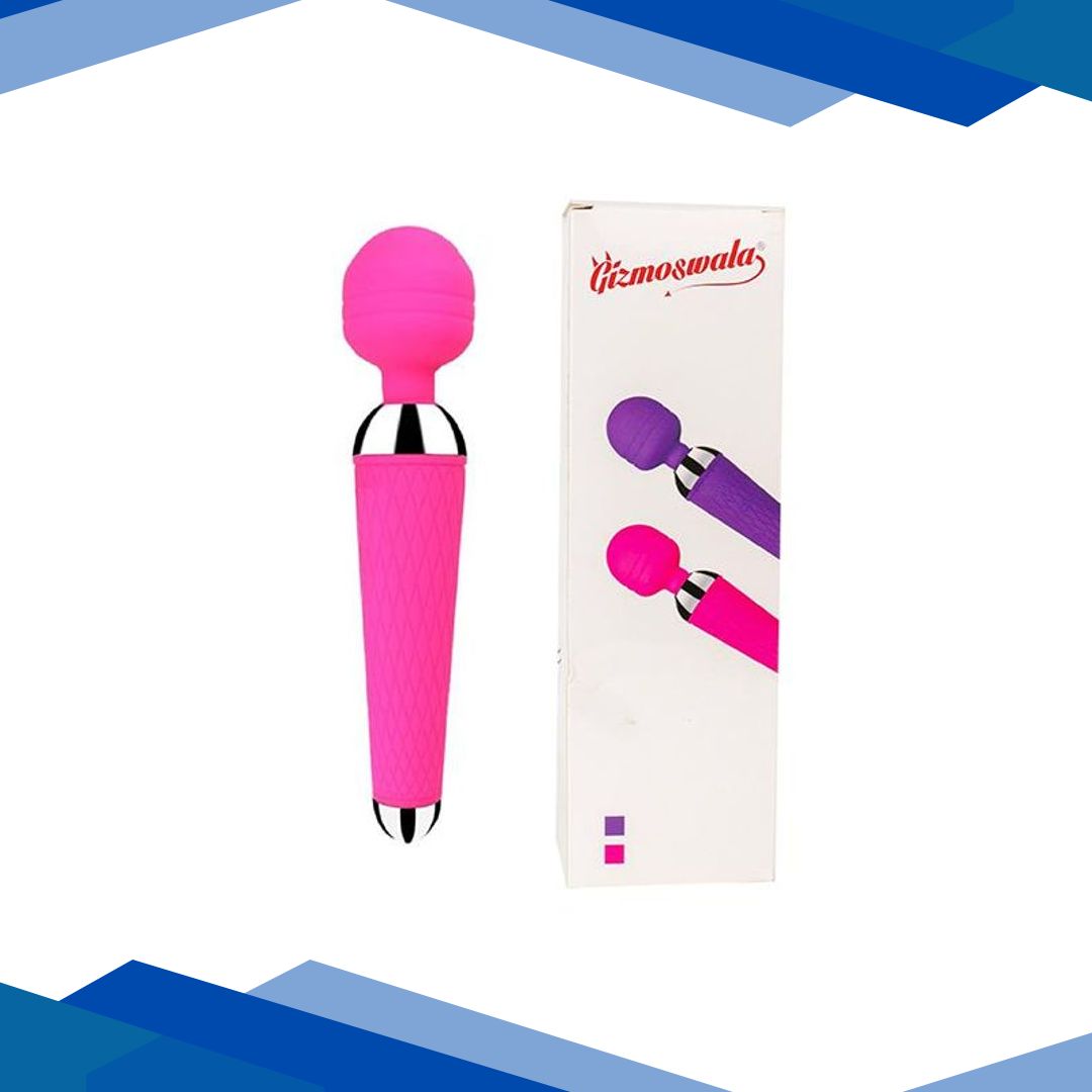 Gizmoswala Magic Vibrator Massager – Pink