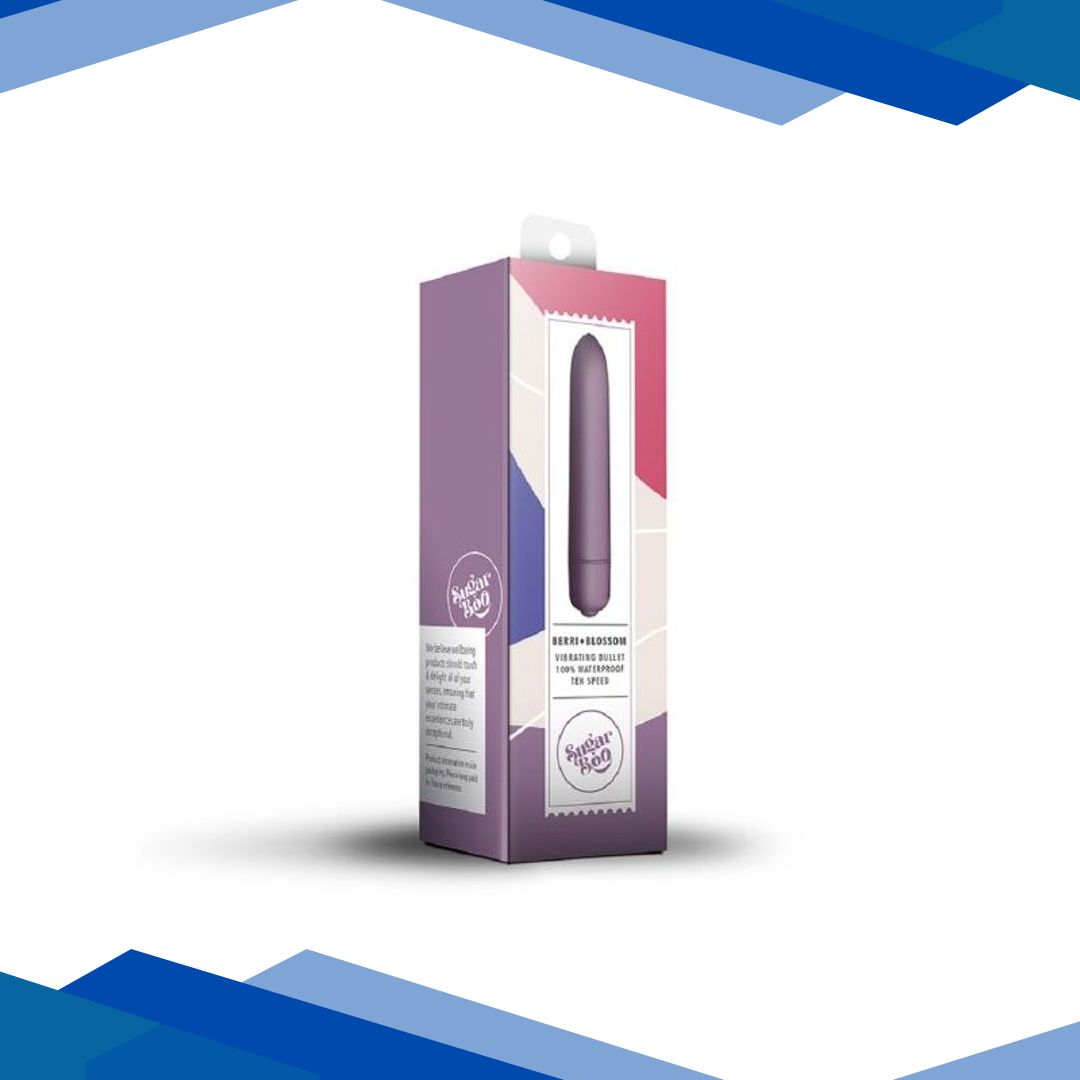 Gizmoswala SugarBoo Vibrating Bullet Massager – Berri Blossom (Purple) 1’s