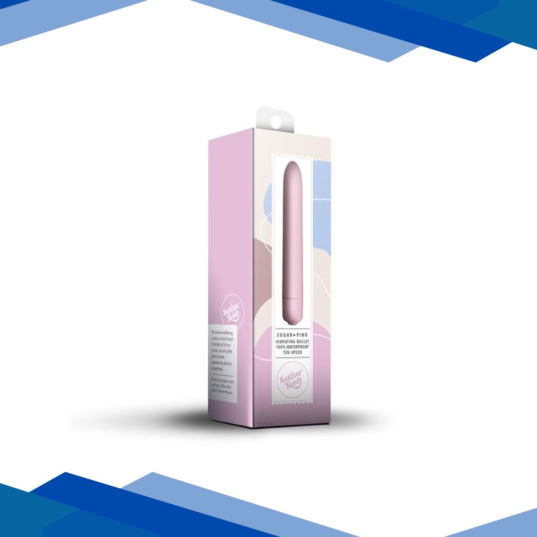 Gizmoswala SugarBoo Vibrating Bullet Massager – Sugar Pink (Pink)