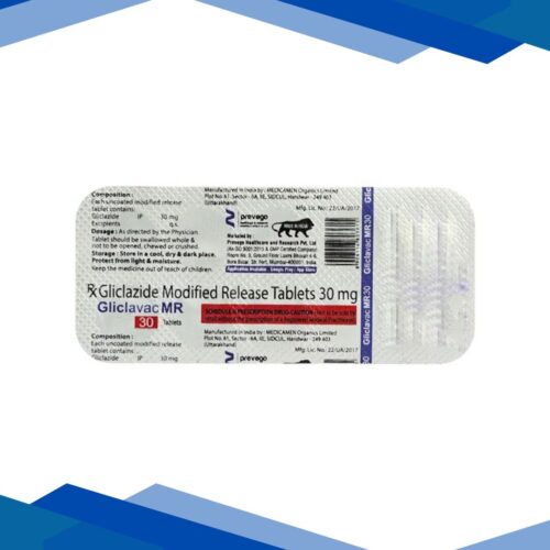 GLICLAVAC MR 30 Tablet 10’s