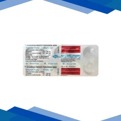 GLICMET FORTE TABLET 10’S