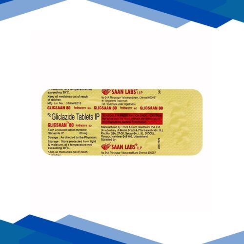 GLICSAAN 80mg Tablet 10’s