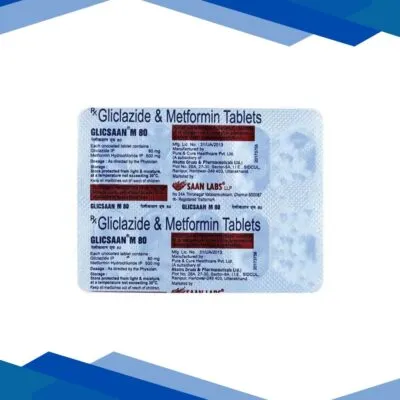 GLICSAAN M 80mg Tablet 10’s