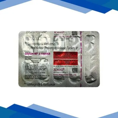 GLIDUM MF 2 1000 SR Tablet 10’s