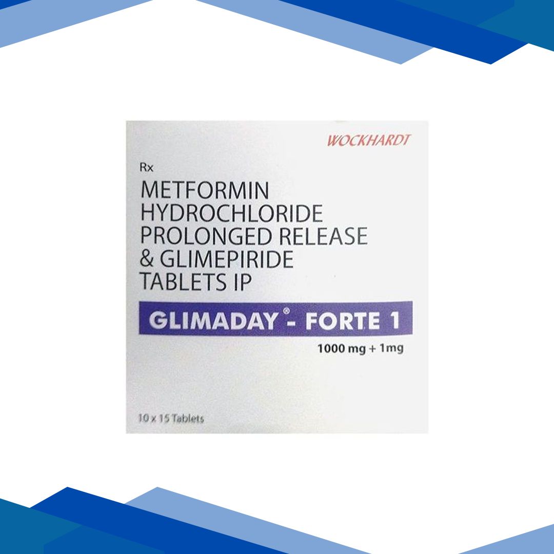 GLIMADAY FORTE 1 Tablet 15’s
