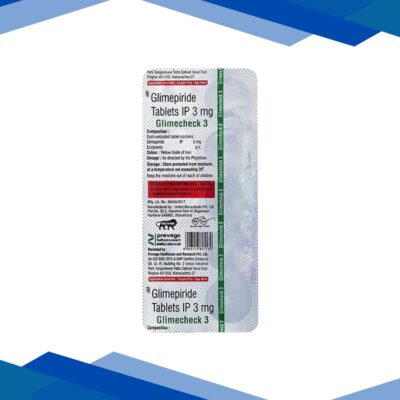 GLIMECHECK 3 Tablet 10’s