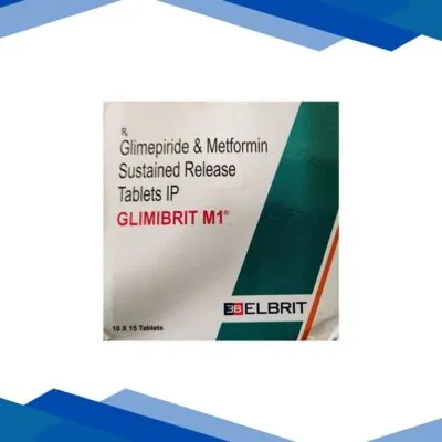 Glimibrit M 1mg Tablet 15’S
