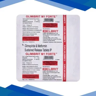 GLIMIBRIT M1 FORTE Tablet 15’s