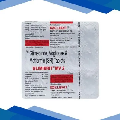 GLIMIBRIT MV 2mg Tablet 15’s