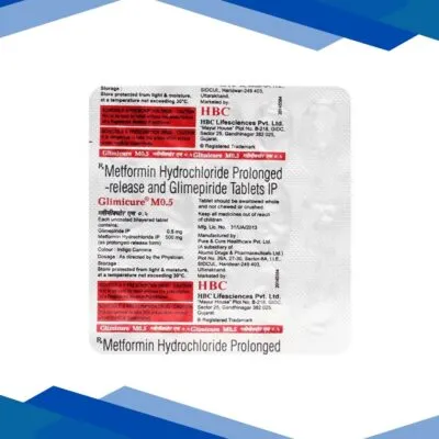 GLIMICURE M 0.5 Tablet 15’s