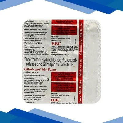GLIMICURE M4 FORTE Tablet 15’s